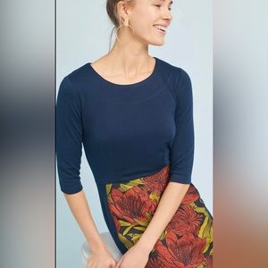 Anthropologie Hutch Rosalyn Floral Dress